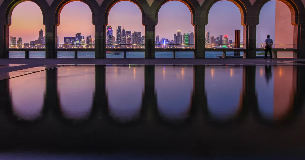 When is the best time to post on social media in Doha?